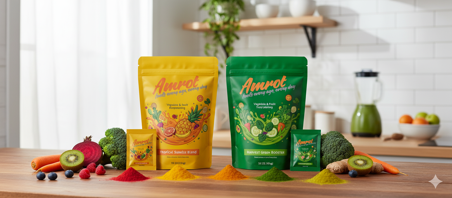 Dried Vegetables & Fruits Powder